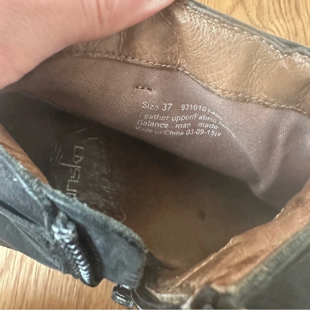 DANSKO | Tassle ankle bootie size 37